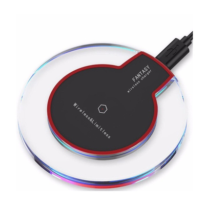 2021 Ultrathin Qi Portable Mobile Phone Mobile Phone Thickness Wireless Charger Pad For Android