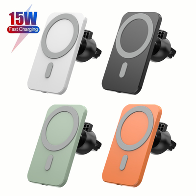 Magnetic Fast Charging 15W Phone Holder Stand 15W Car Phone Multifunctional Universal Fast Charging Wireless Charger