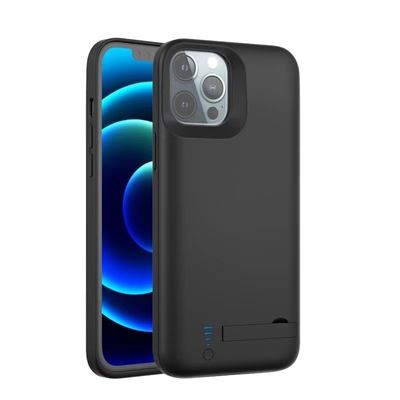 Soft Battery Case Stand Case Power Bank Charger Battery LED Display External Charging Case For iPhone 13 pro max 12 11